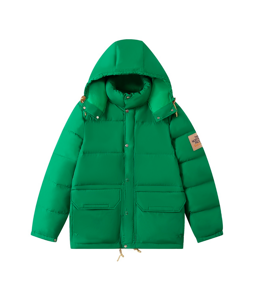 The North Face x Gucci Padded Jacket Green