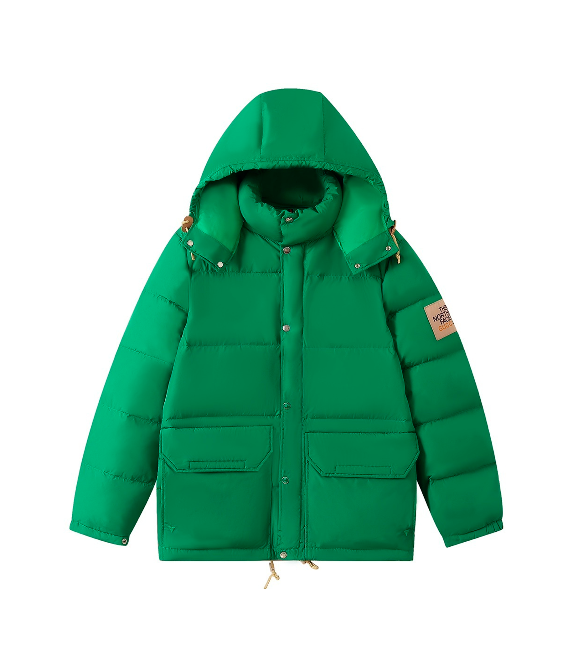The North Face x Gucci Padded Jacket Green