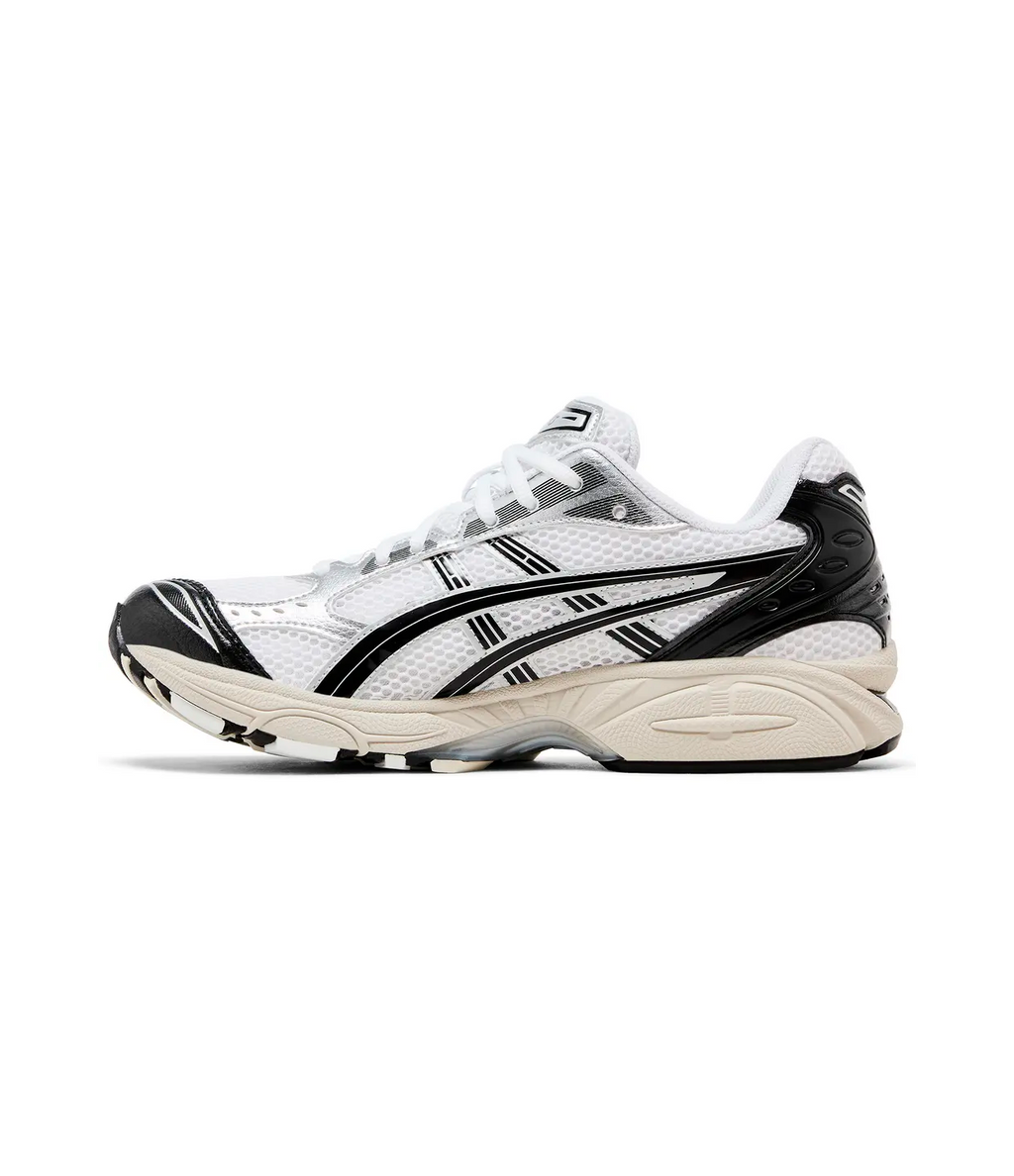 Asics Gel Kayano 14 Blanco Plata Negro