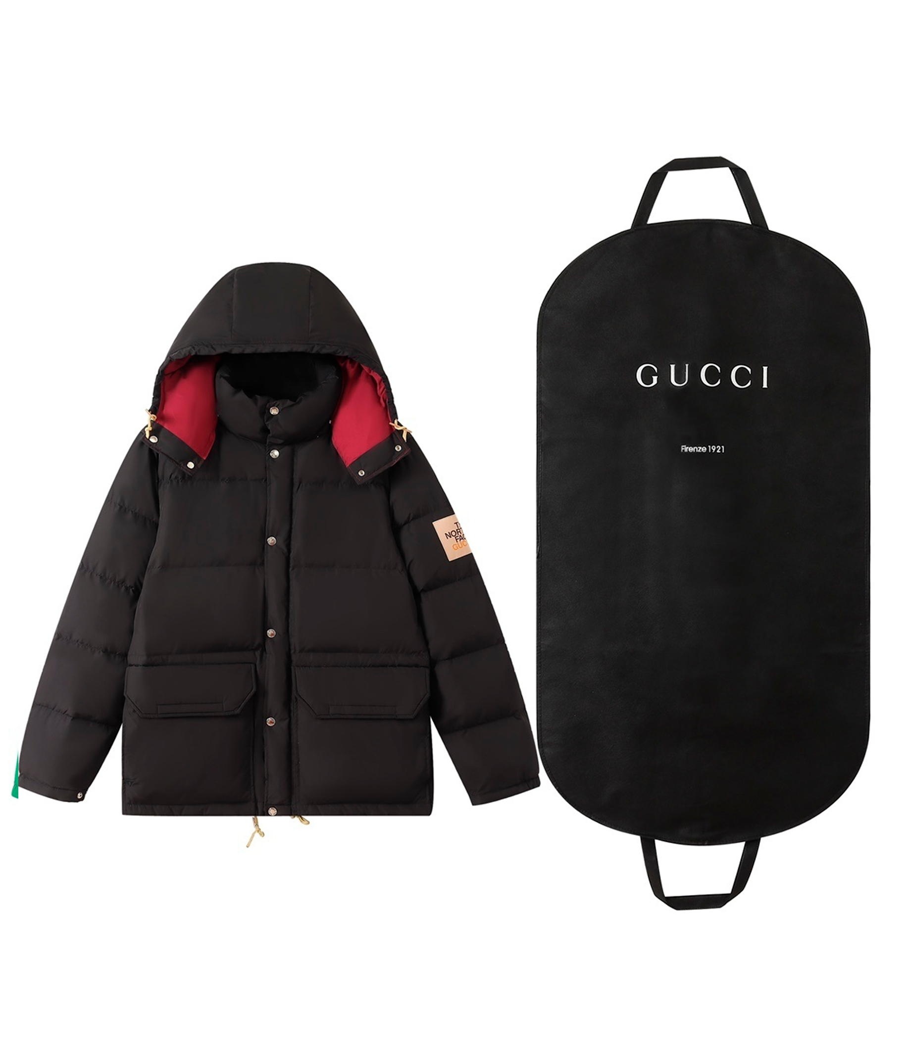 Gucci x The North Face Down Jacket Black