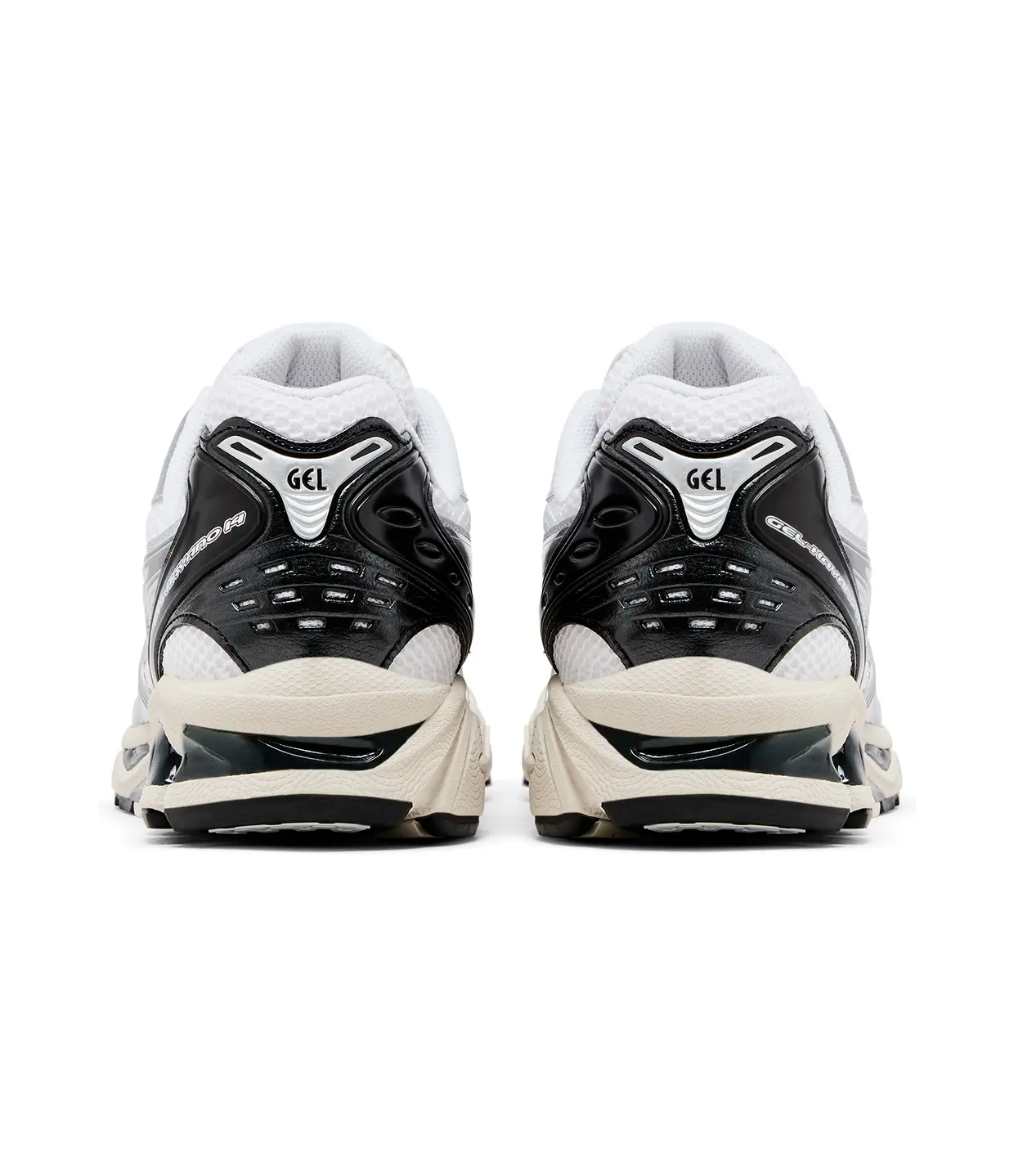 Asics Gel Kayano 14 Blanco Plata Negro