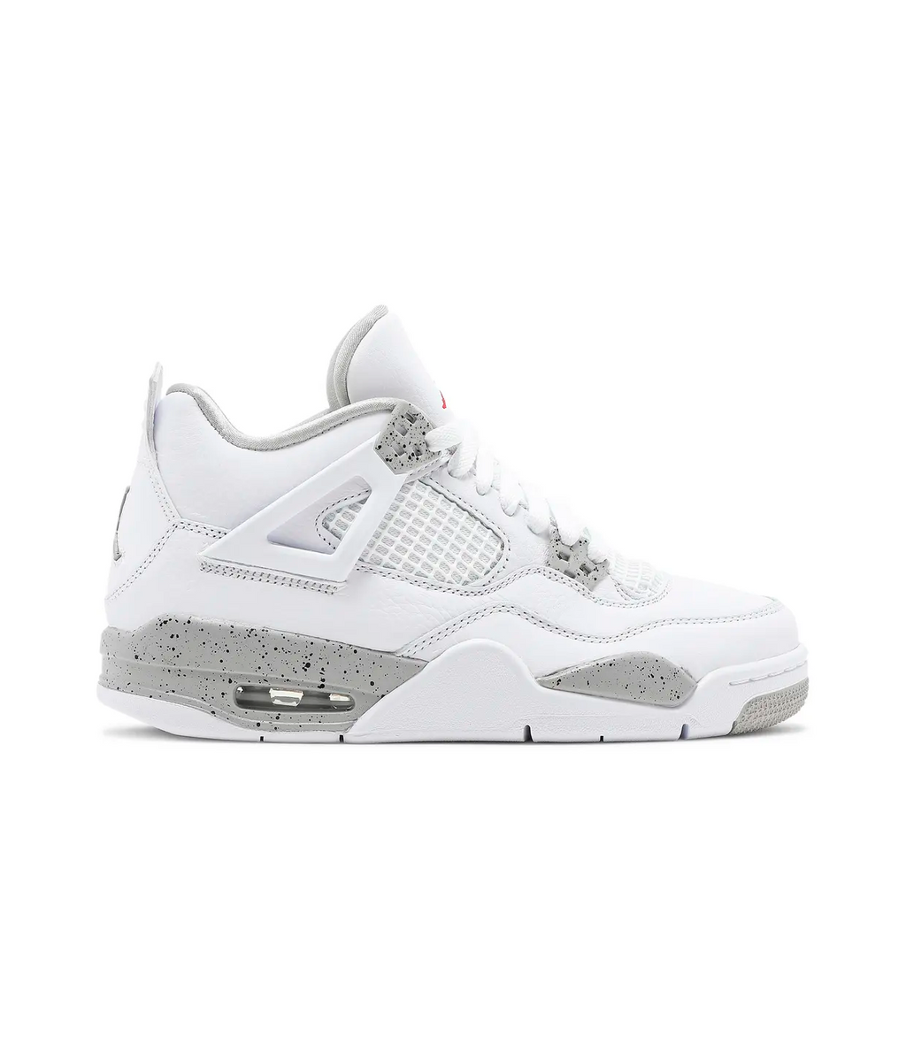 Air Jordan 4 Retro GS 'White Oreo'