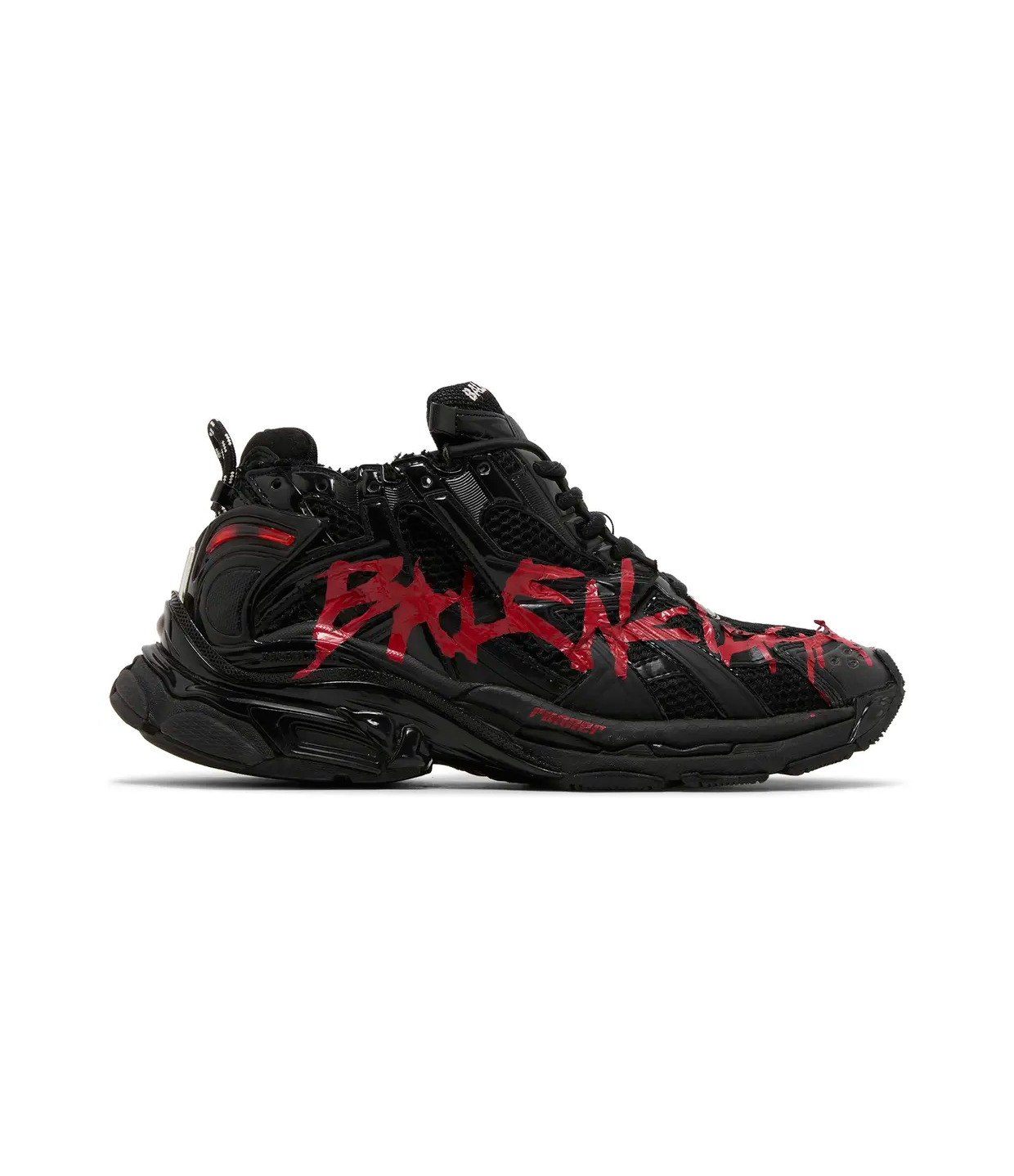 Balenciaga Runner Sneaker 'Graffiti - Black Red'