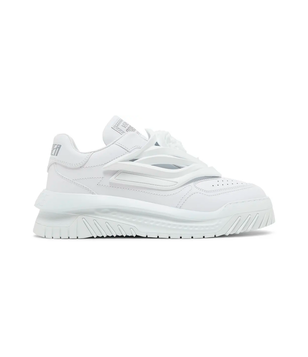 Versace Odissea Caged Rubber Medusa Sneaker 'Triple White'