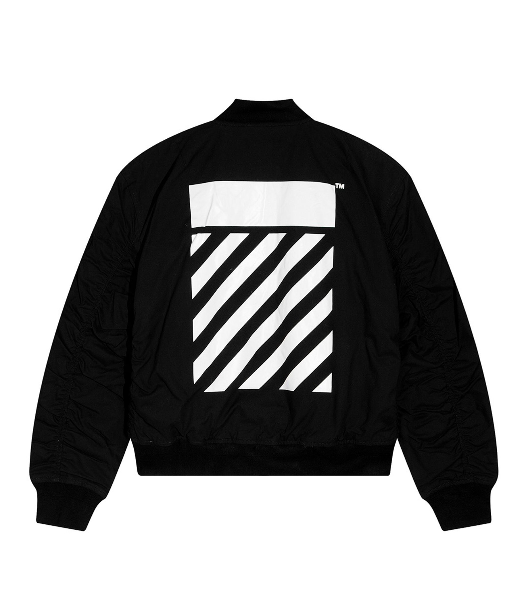 Off-White Diag Print Bomber Jacket