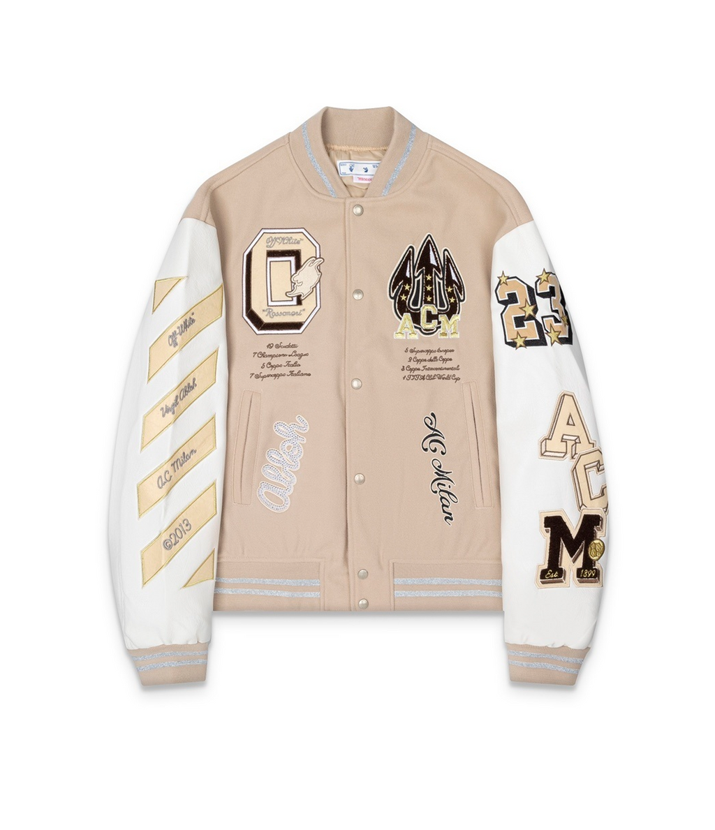 AC Milan x Off-White Varsity Jacket