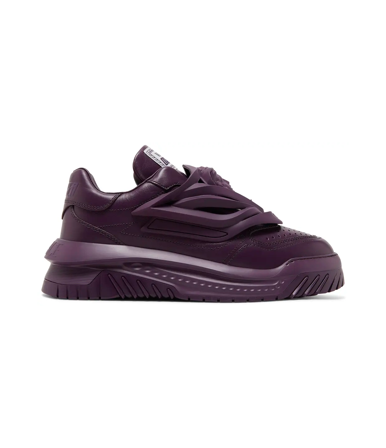 Versace Odissea Caged Rubber Medusa Sneaker 'Burgundy'