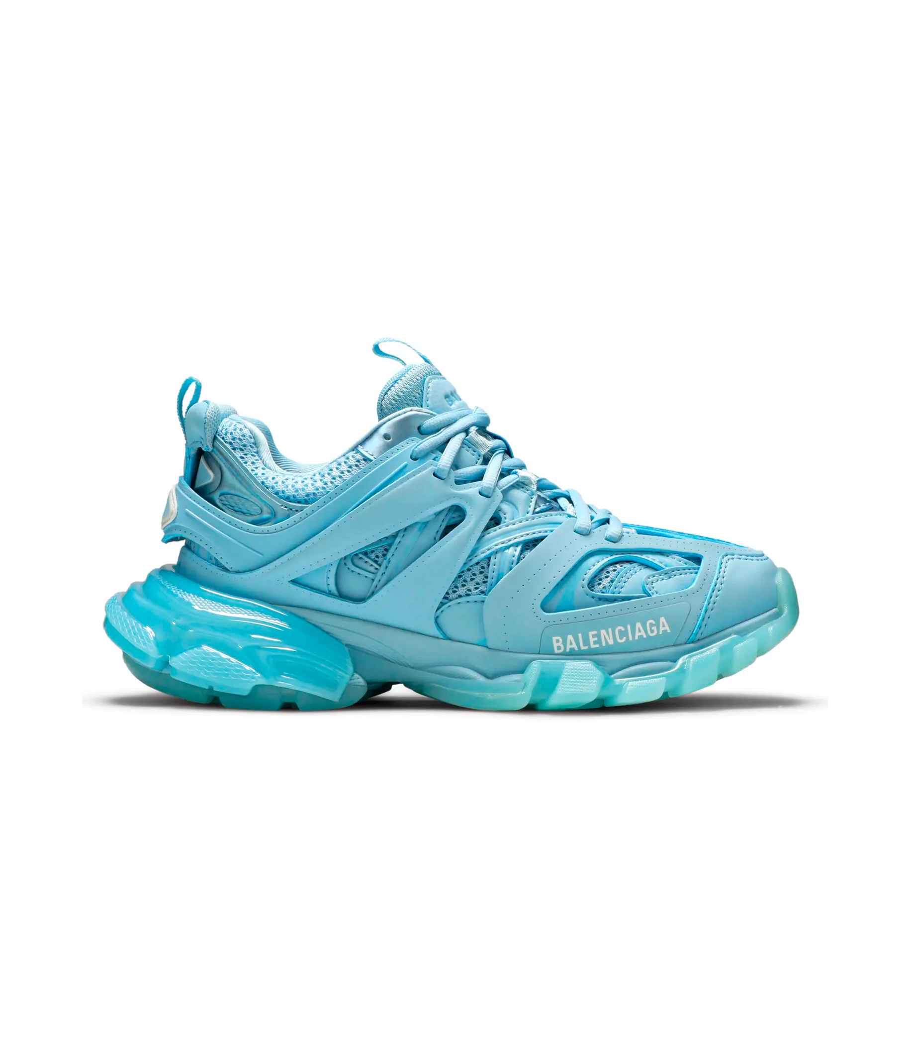 Balenciaga Wmns Track Sneaker 'Clear Sole - Light Blue'