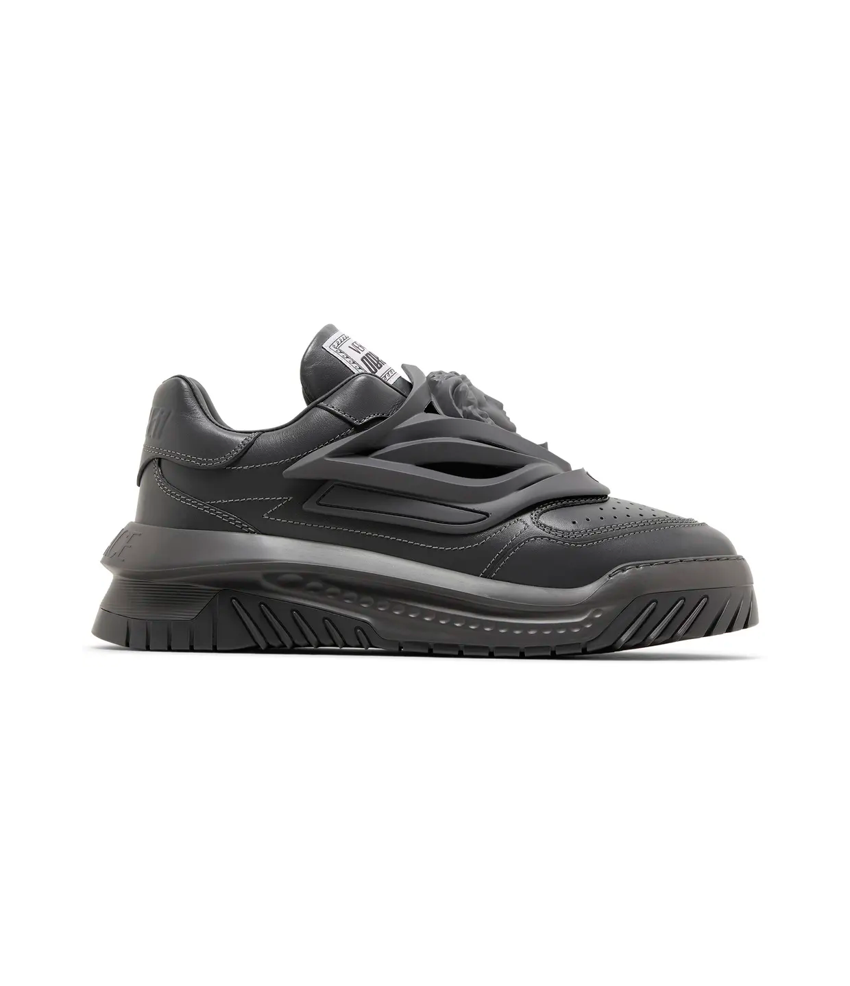 Versace Odissea Caged Rubber Medusa Sneaker 'Fossil Grey'