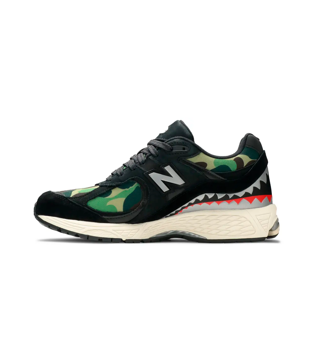 New Balance BAPE x 2002R 'Apes Together Strong - Black Camo'