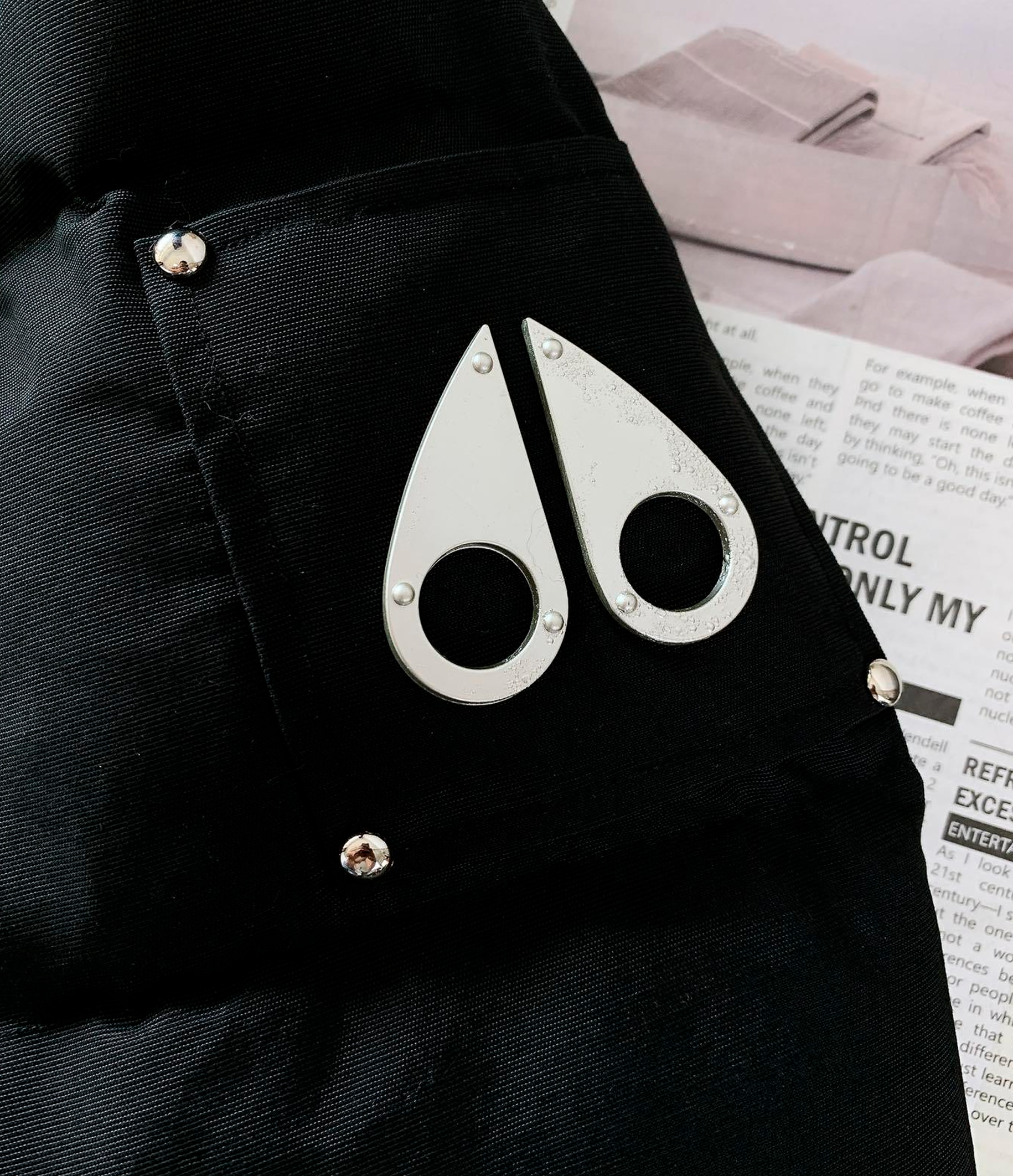 Moose Knuckles Down jacket '3Q Jacket' black