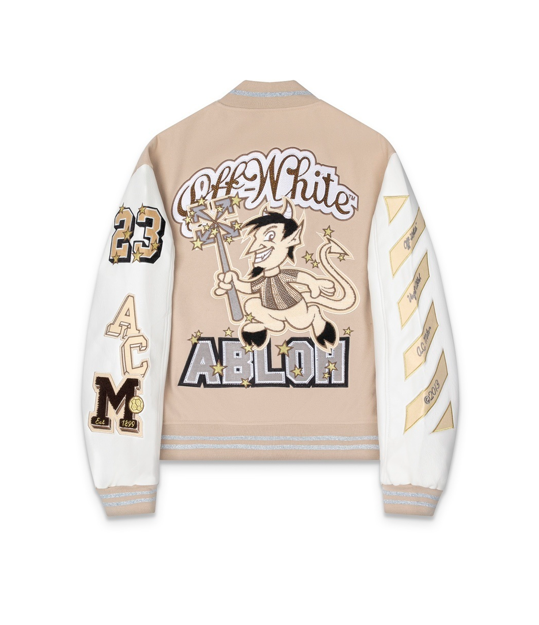 AC Milan x Off-White Varsity Jacket