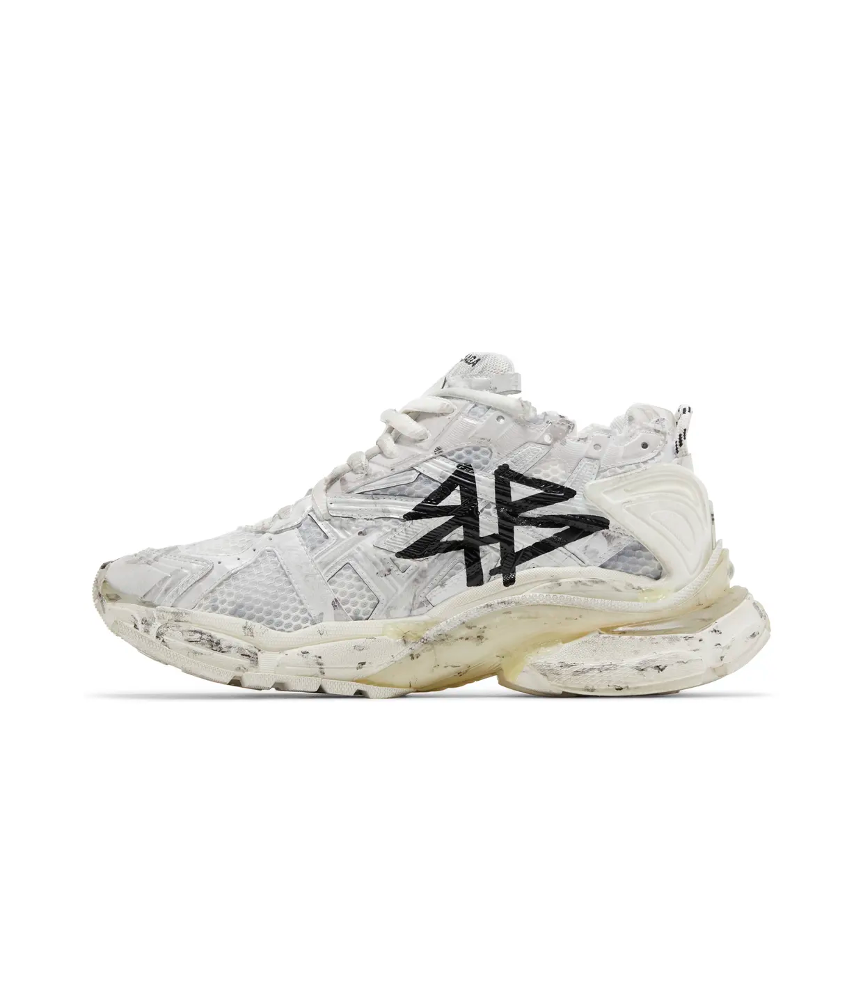 Balenciaga Runner Sneaker 'Graffiti - White Black'