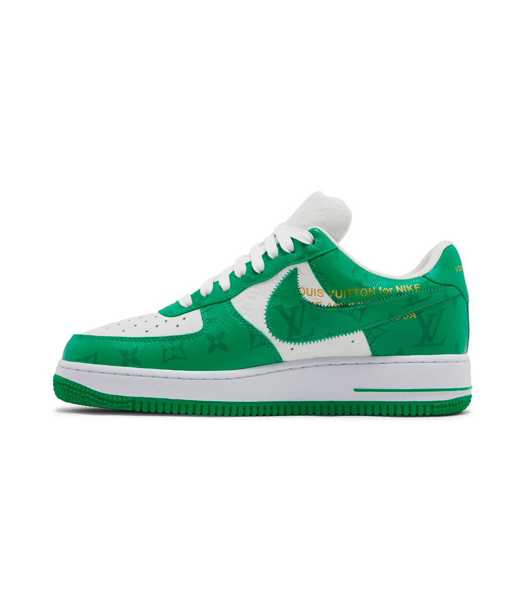 Louis Vuitton x Nike Air Force 1 Low 'White Gym Green'