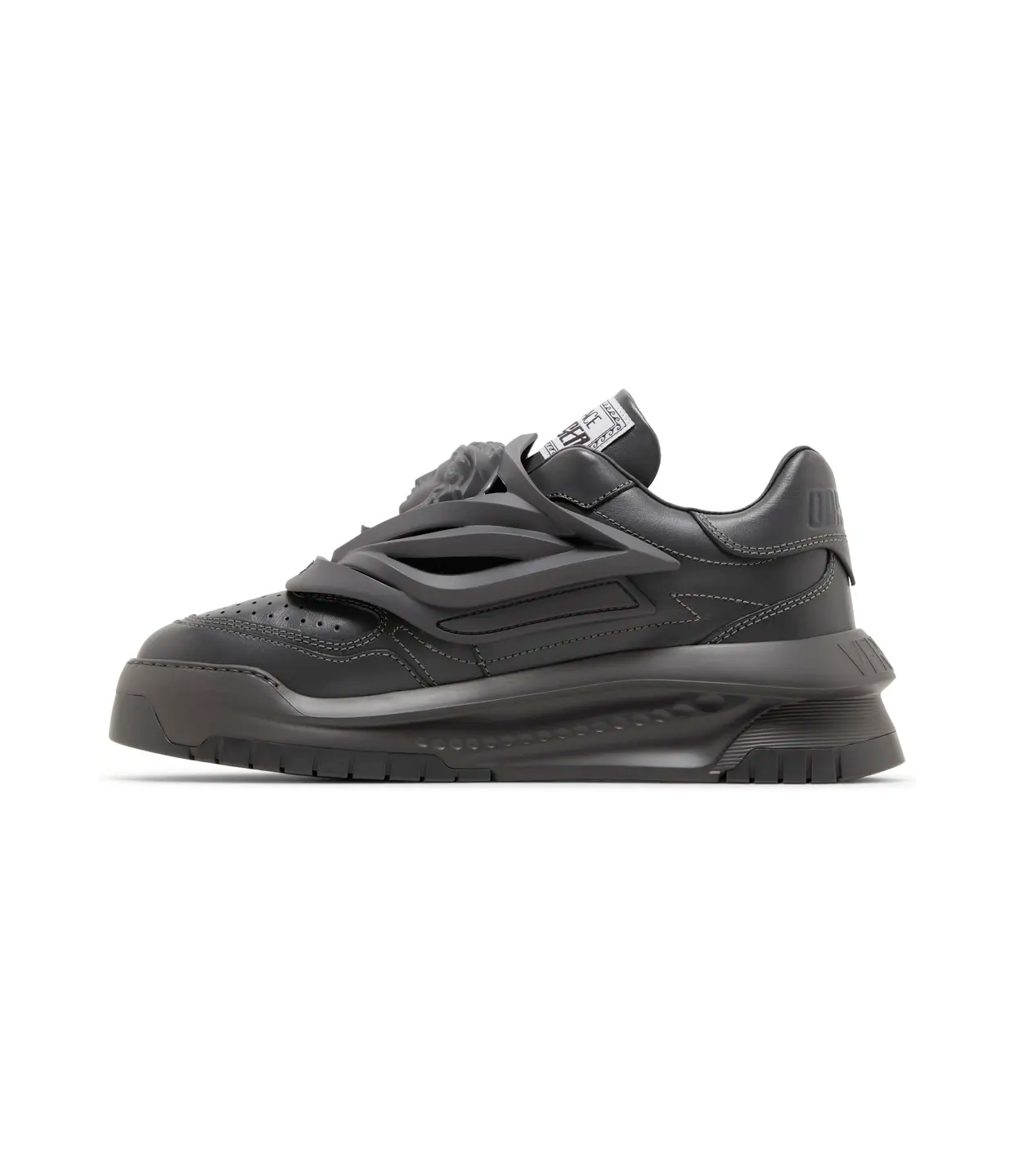 Versace Odissea Caged Rubber Medusa Sneaker 'Fossil Grey'