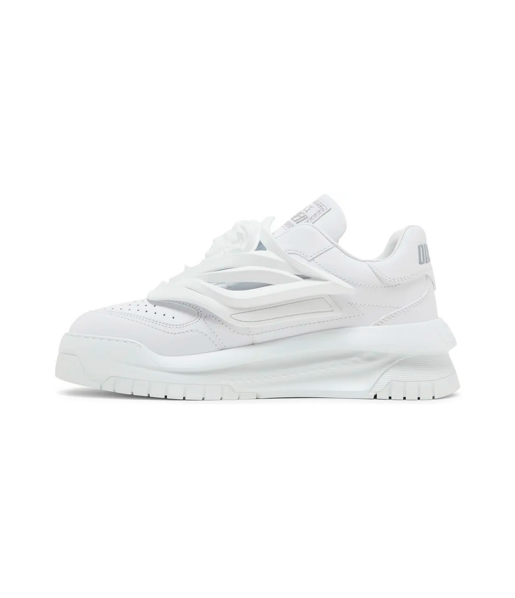 Versace Odissea Caged Rubber Medusa Sneaker 'Triple White'