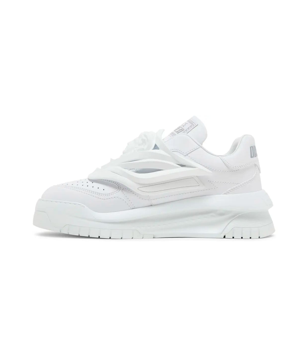 Versace Odissea Caged Rubber Medusa Sneaker 'Triple White'