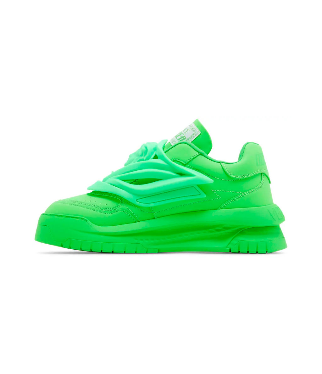 Versace Odissea Caged Rubber Medusa Sneaker 'Green'