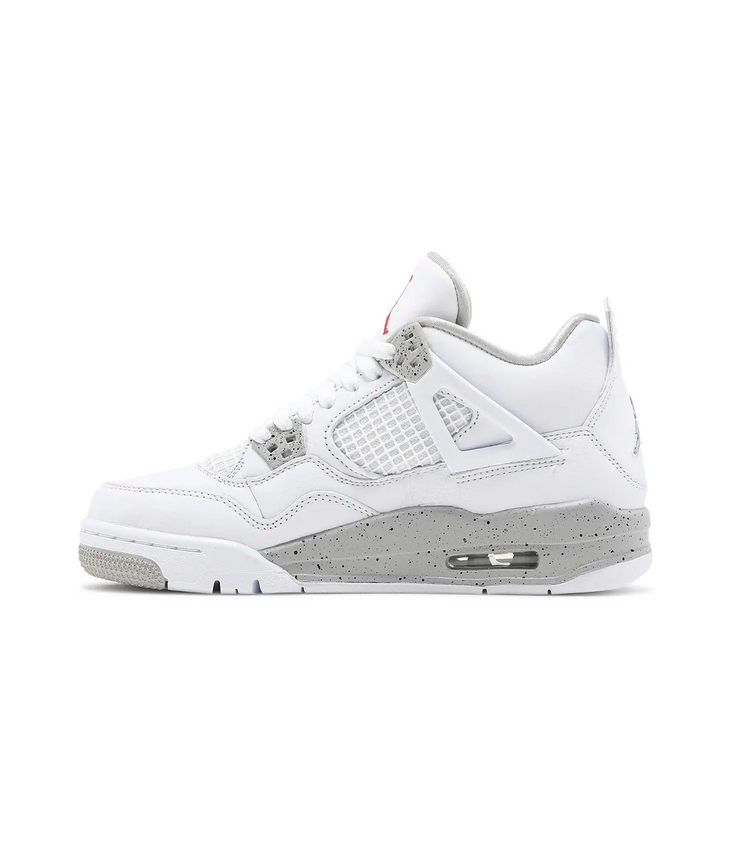 Air Jordan 4 Retro GS 'White Oreo'