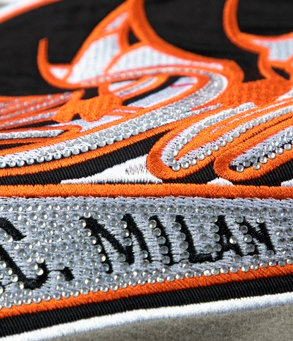 Off-White x AC Milan Varsity Jacket