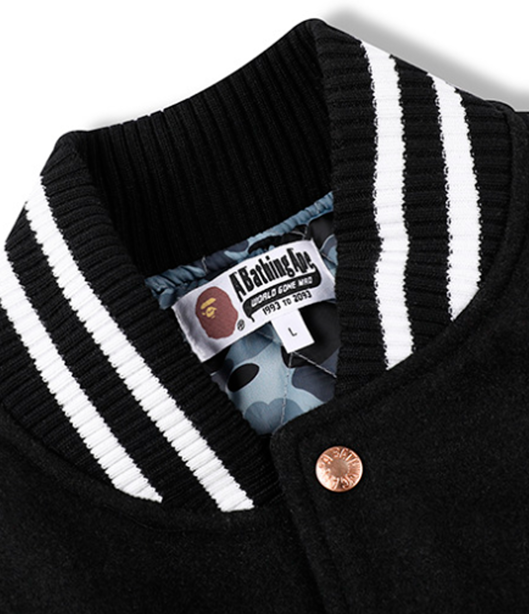 BAPE x OVO Varsity Jacket