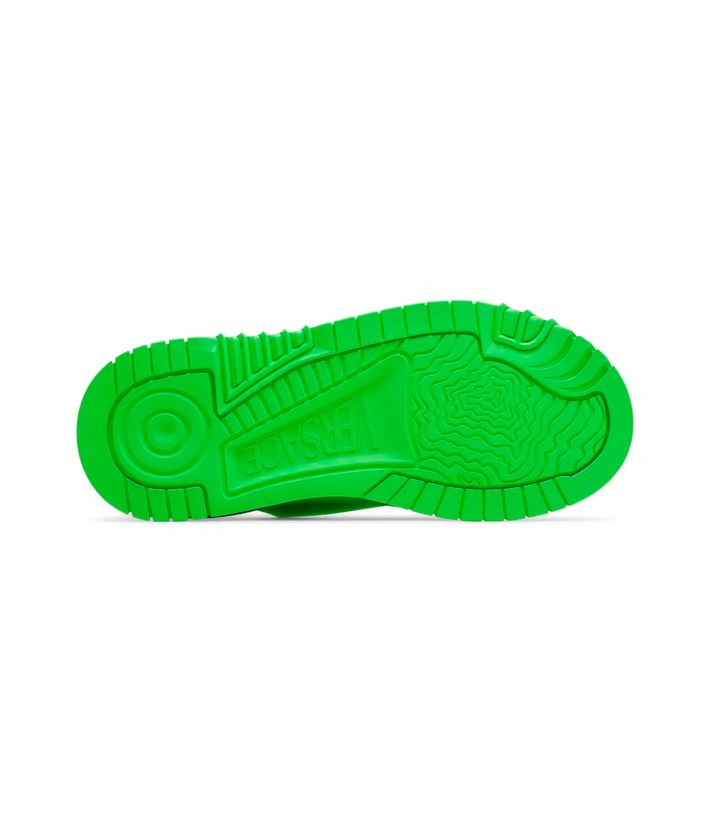 Versace Odissea Caged Rubber Medusa Sneaker 'Green'