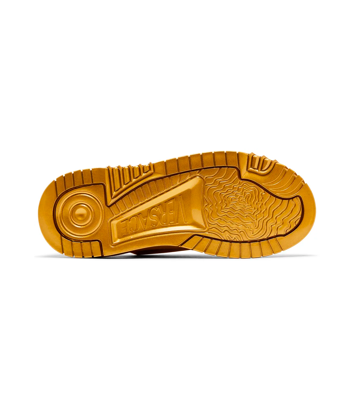Versace Odissea Caged Rubber Medusa Sneaker 'Metallic Gold'
