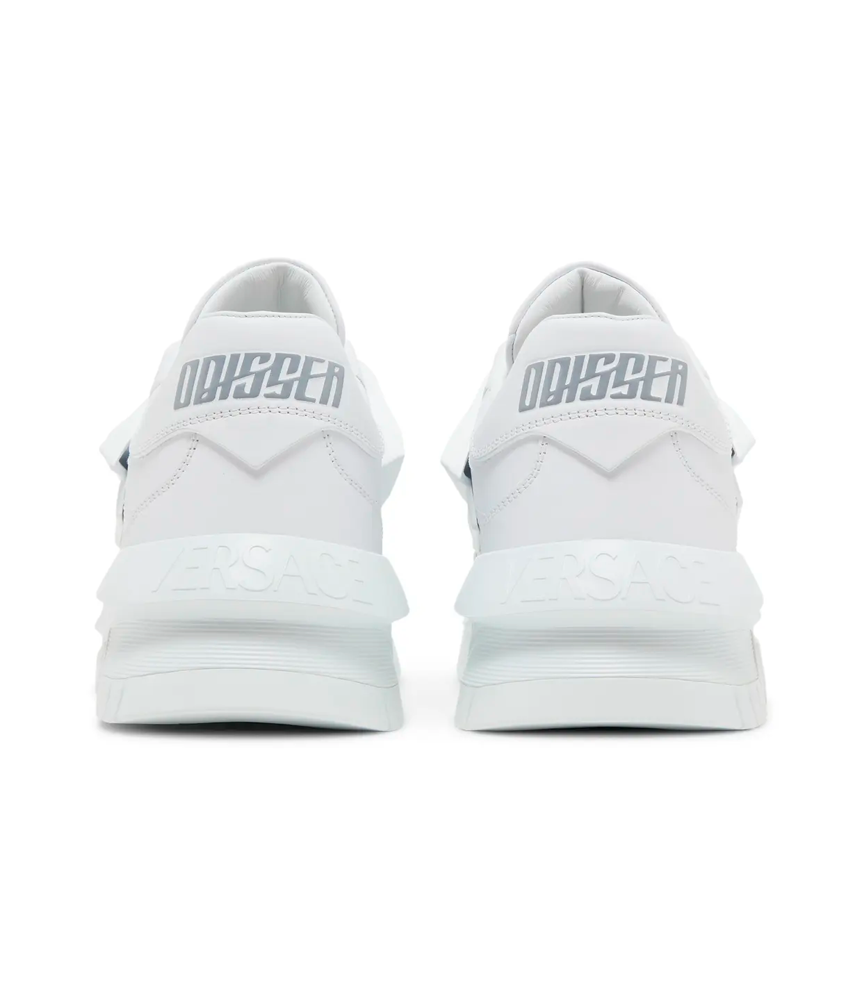 Versace Odissea Caged Rubber Medusa Sneaker 'Triple White'