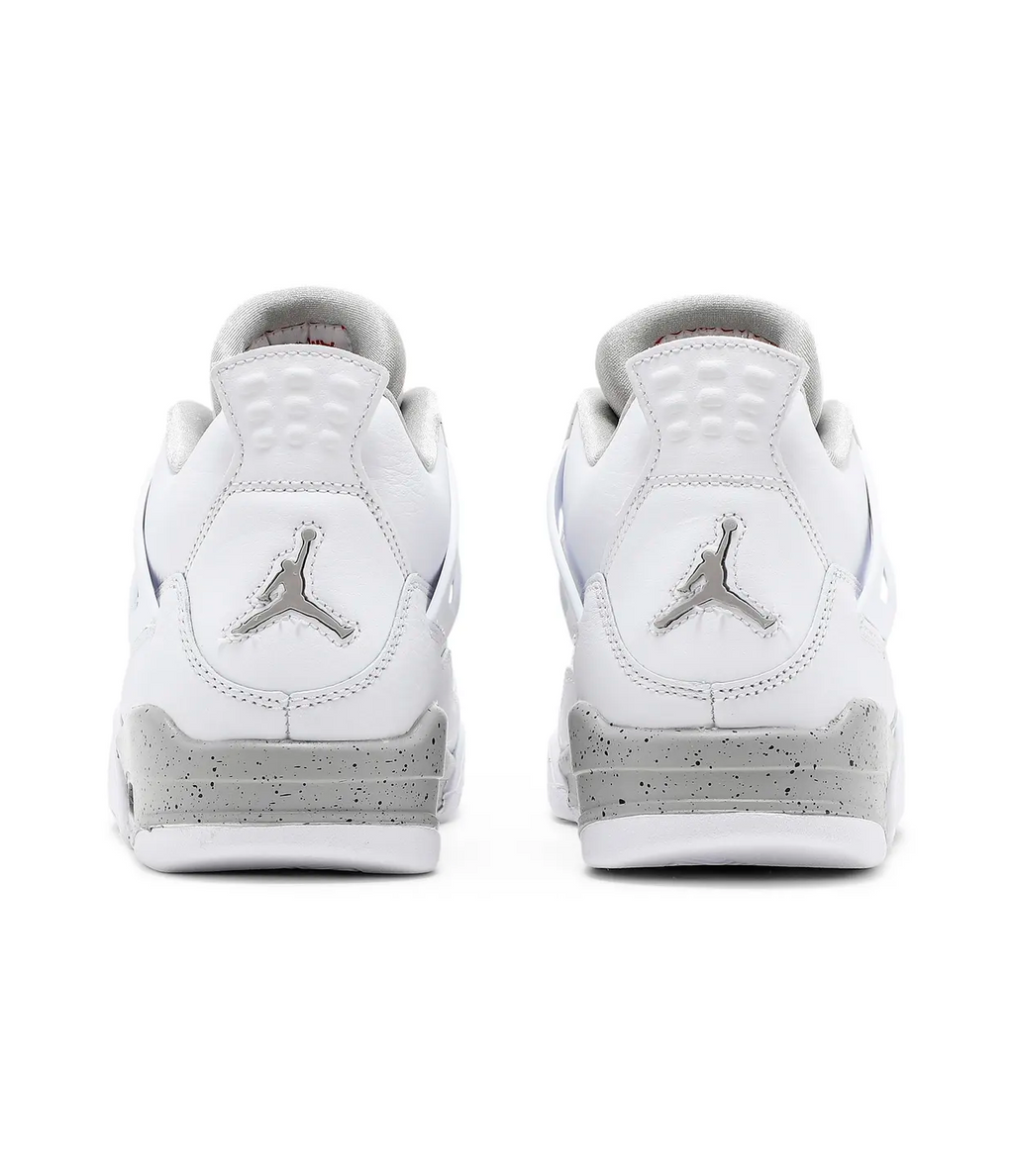 Air Jordan 4 Retro GS 'White Oreo'