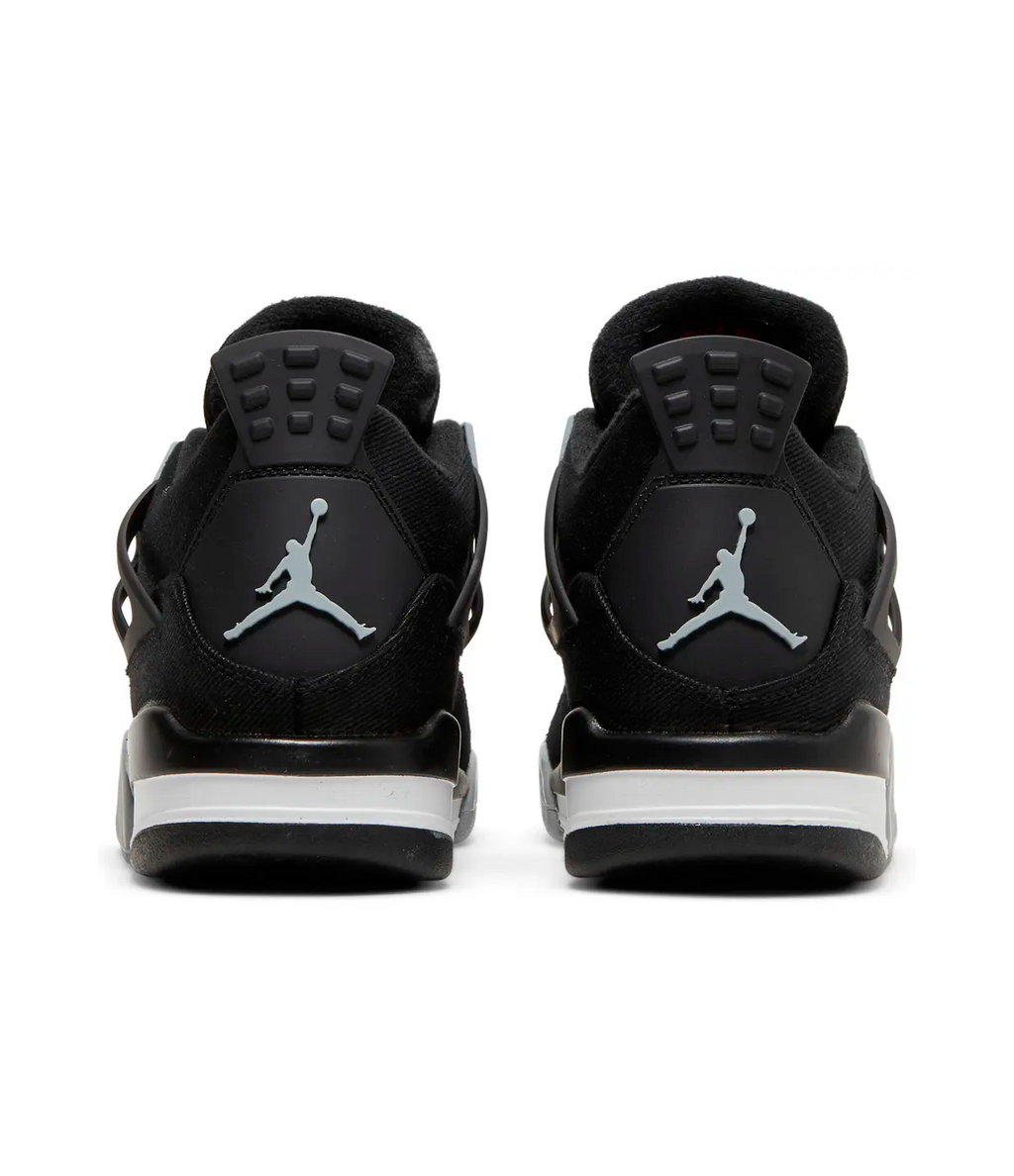 Air Jordan 4 Retro SE GS 'Black Canvas'