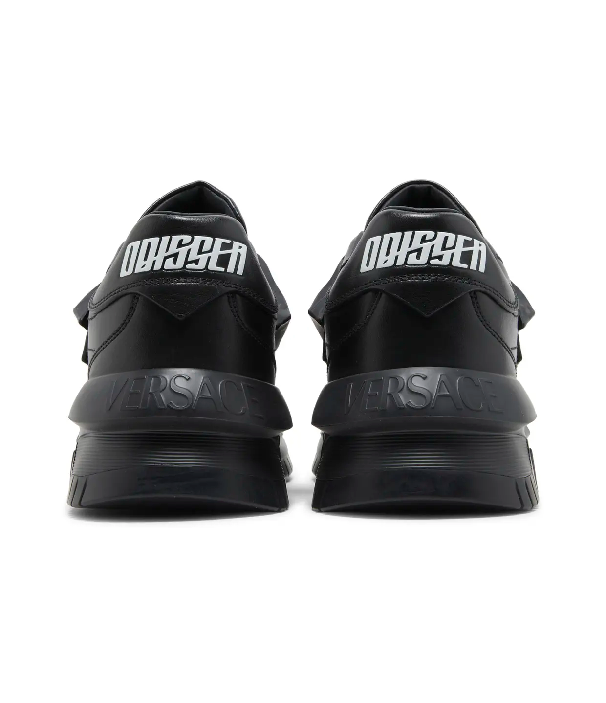 Versace Odissea Caged Rubber Medusa Sneaker 'Triple Black'