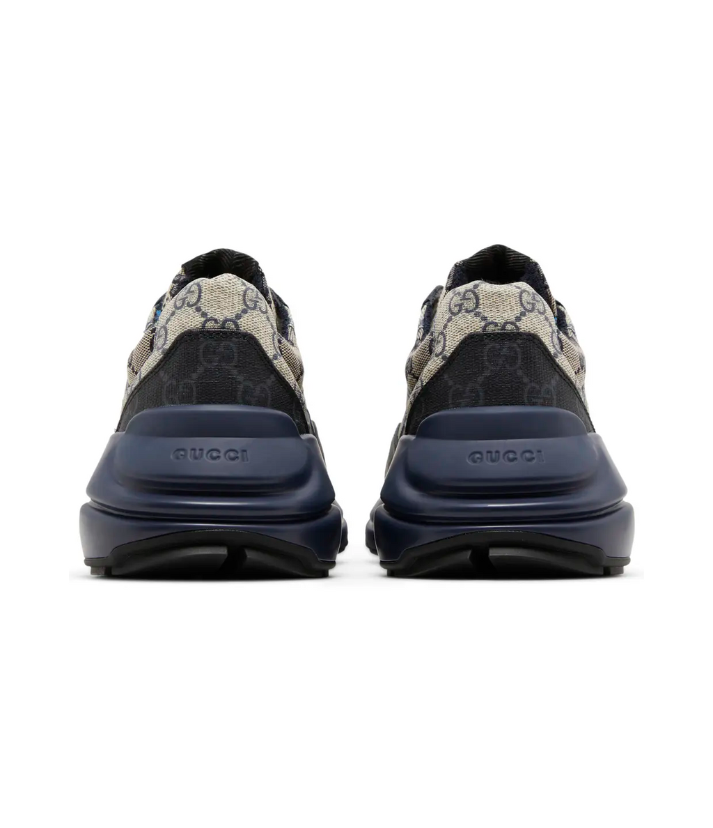 Gucci GG Rhyton 'Beige Blue Monogram'