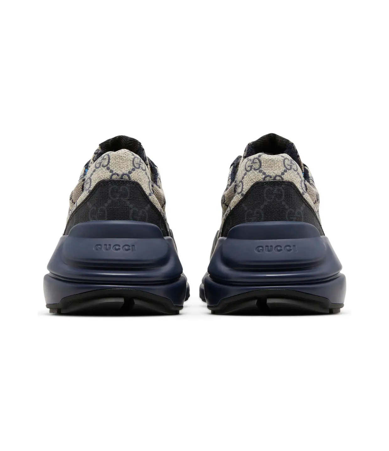 Gucci GG Rhyton 'Beige Blue Monogram'