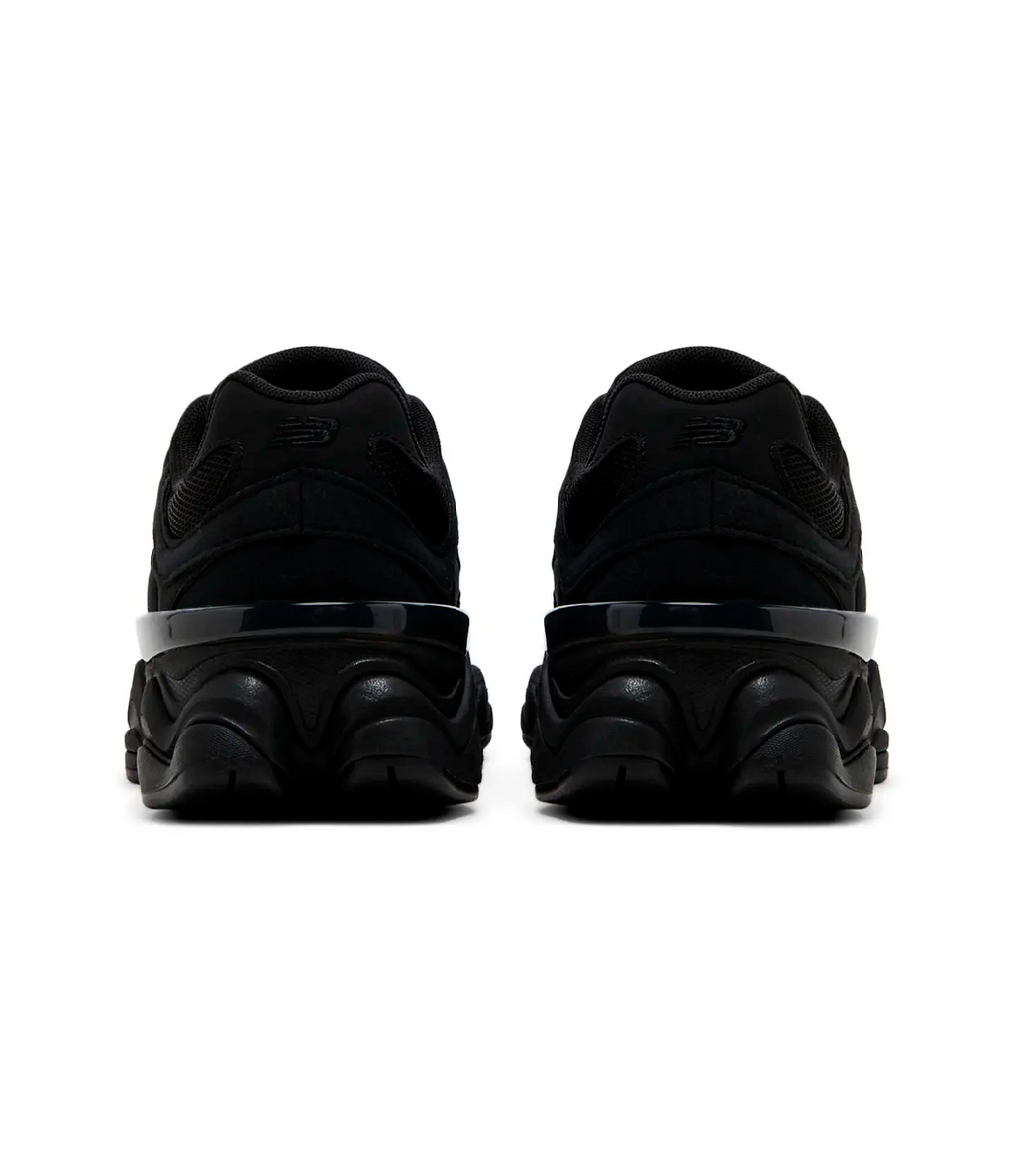 New Balance 9060 Big Kid 'Triple Black Suede'