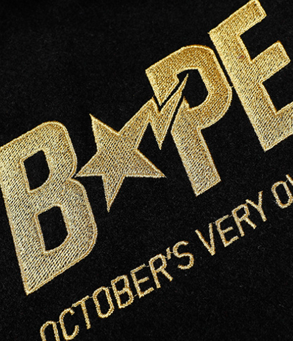 BAPE x OVO Varsity Jacket