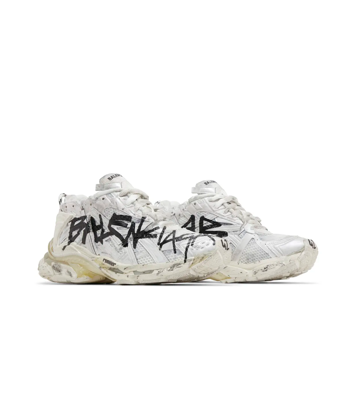Balenciaga Runner Sneaker 'Graffiti - White Black'