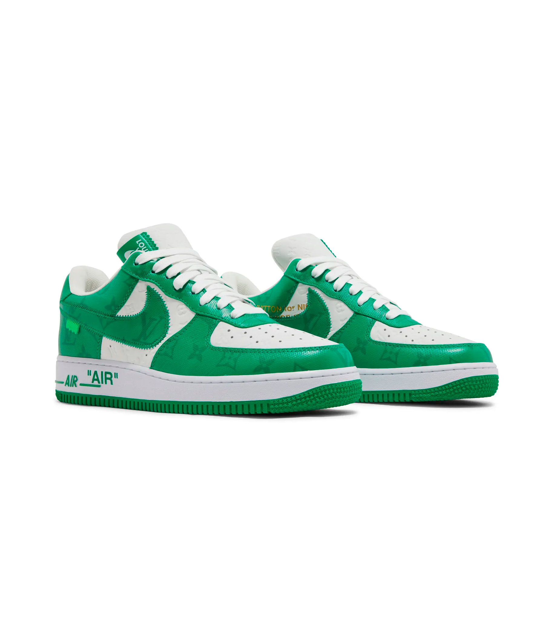 Louis Vuitton x Nike Air Force 1 Low 'White Gym Green'