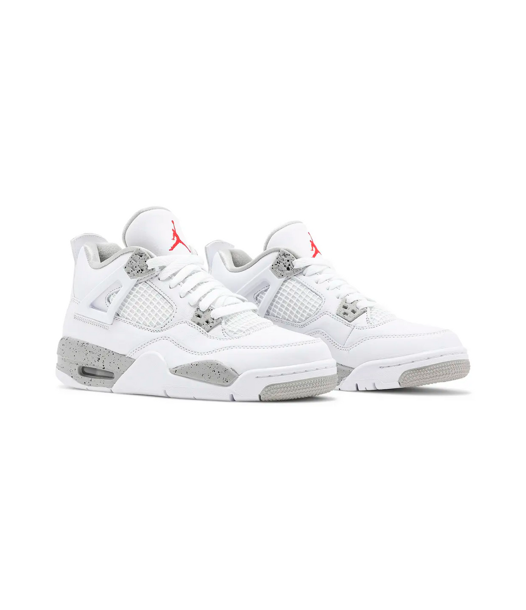 Air Jordan 4 Retro GS 'White Oreo'