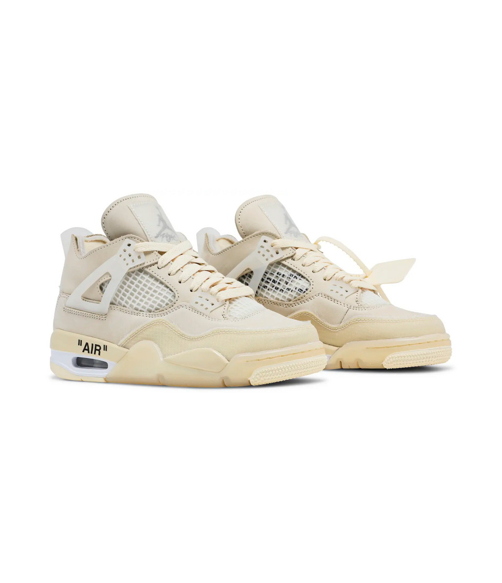 Off-White x Wmns Air Jordan 4 Retro SP 'Sail'