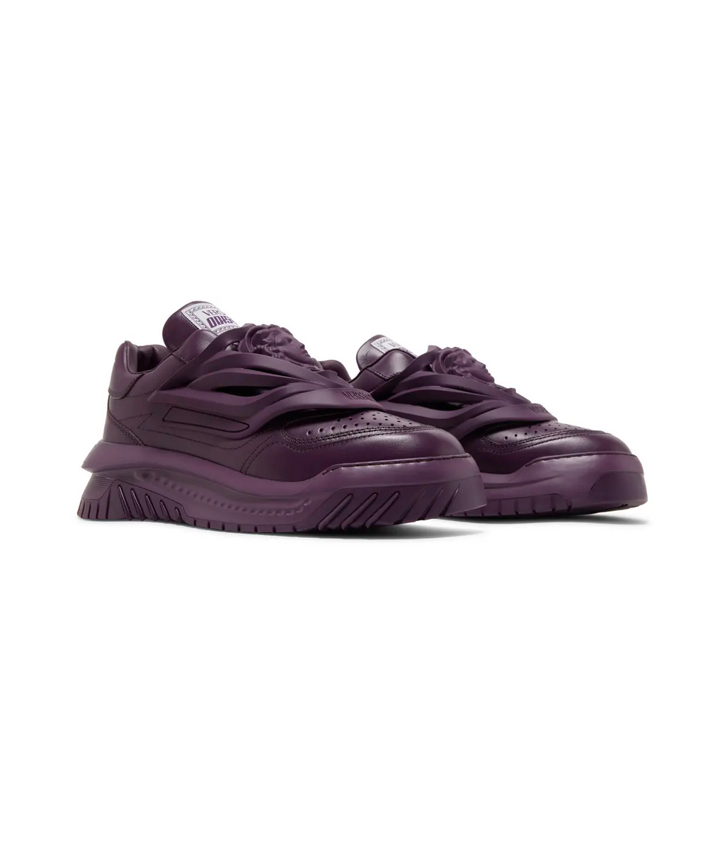 Versace Odissea Caged Rubber Medusa Sneaker 'Burgundy'